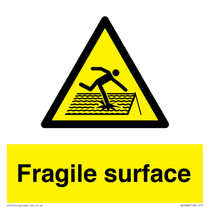 Fragile surface
